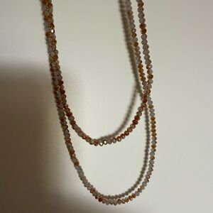 Elegant Gold Beaded Necklace